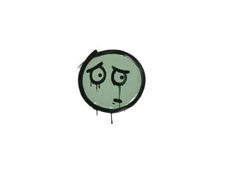 Sealed Graffiti | Worry (Cash Green)