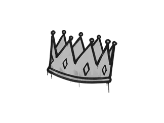 Sealed Graffiti | King Me (Shark White)