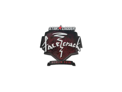 Sticker | facecrack | Berlin 2019