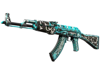 StatTrak™ AK-47 | Frontside Misty (Well-Worn)