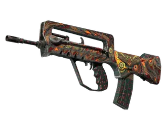 FAMAS | Eye of Athena (Well-Worn)