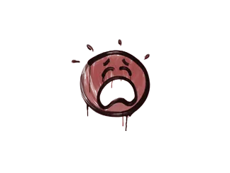 Sealed Graffiti | QQ (Blood Red)