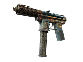 Tec-9 | Remote Control (Battle-Scarred)