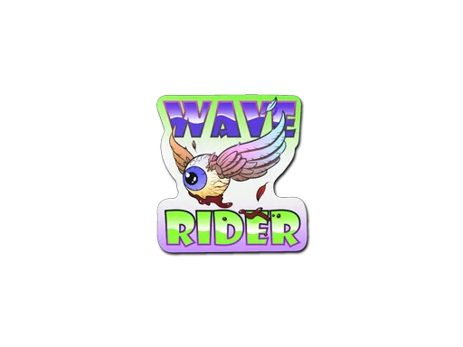 Sticker | Toxic Wave Rider