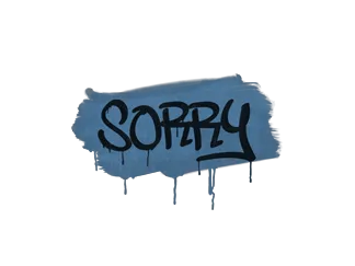 Sealed Graffiti | Sorry (Monarch Blue)