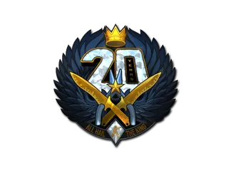 Sticker | All Hail the King (Foil)