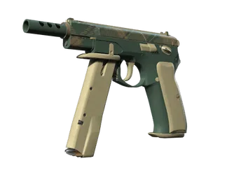 CZ75-Auto | Green Plaid