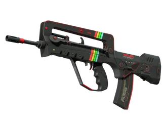 StatTrak™ FAMAS | ZX Spectron (Battle-Scarred)