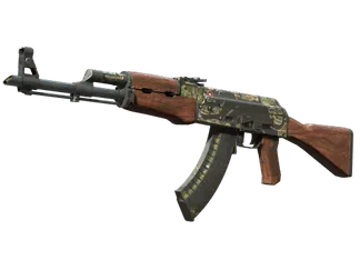 StatTrak™ AK-47 | Jaguar (Battle-Scarred)