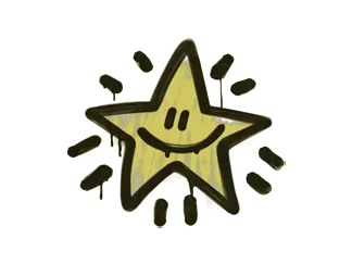 Sealed Graffiti | Shining Star (Tracer Yellow)