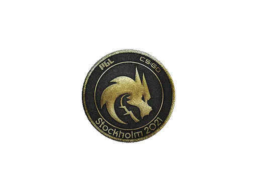 Patch | Team Spirit (Gold) | Stockholm 2021