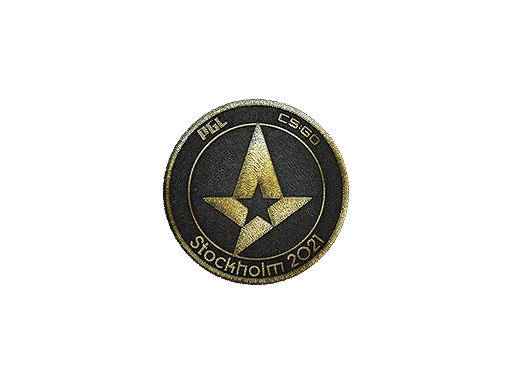 Patch | Astralis (Gold) | Stockholm 2021