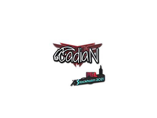 Sticker | cadiaN | Stockholm 2021