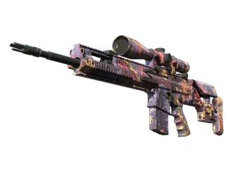 StatTrak™ SCAR-20 | Poultrygeist (Minimal Wear)