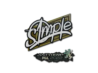 Sticker | s1mple | Antwerp 2022