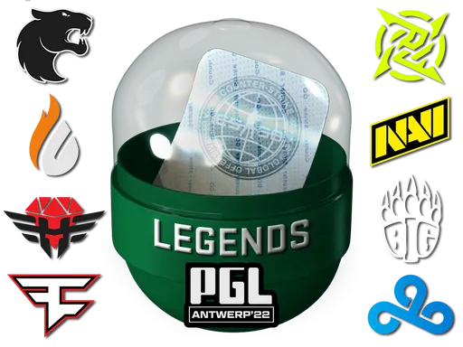 Antwerp 2022 Legends Sticker Capsule