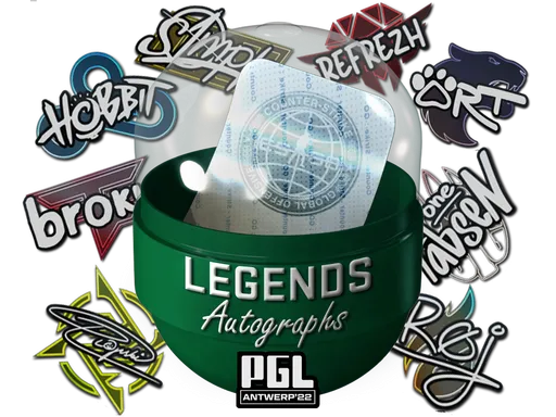 Antwerp 2022 Legends Autograph Capsule