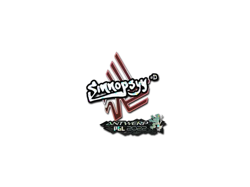 Sticker | sinnopsyy (Glitter) | Antwerp 2022