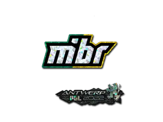 Sticker | MIBR (Glitter) | Antwerp 2022