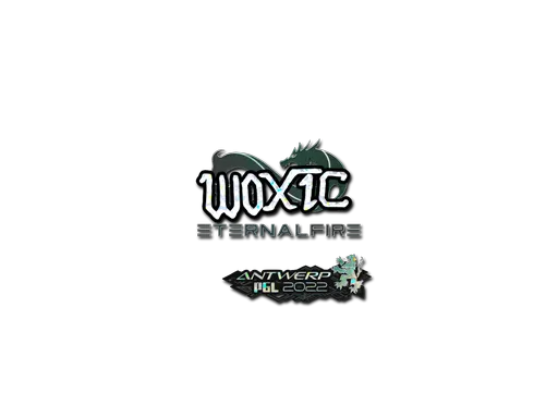 Sticker | woxic (Glitter) | Antwerp 2022