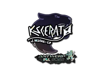 Sticker | KSCERATO (Glitter) | Antwerp 2022