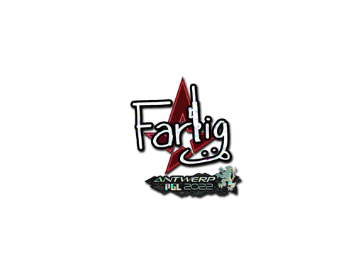 Sticker | Farlig (Glitter) | Antwerp 2022
