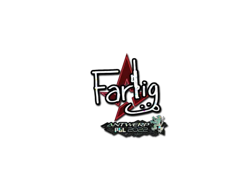 Sticker | Farlig (Glitter) | Antwerp 2022
