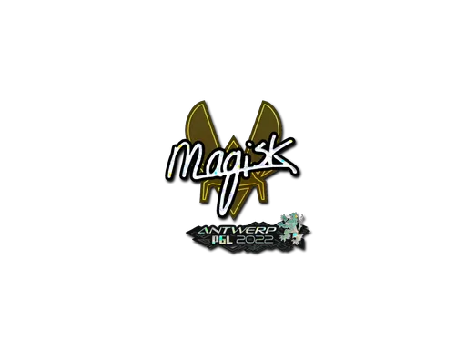 Sticker | Magisk (Glitter) | Antwerp 2022