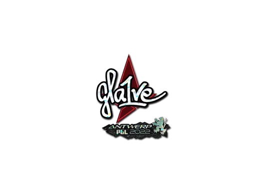 Sticker | gla1ve (Glitter) | Antwerp 2022