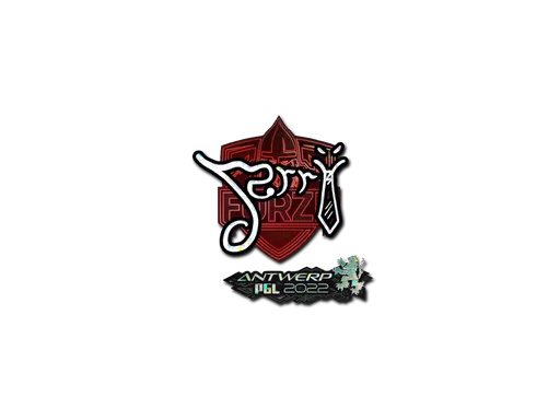 Sticker | Jerry (Glitter) | Antwerp 2022
