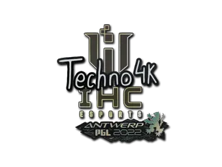 Sticker | Techno4K | Antwerp 2022