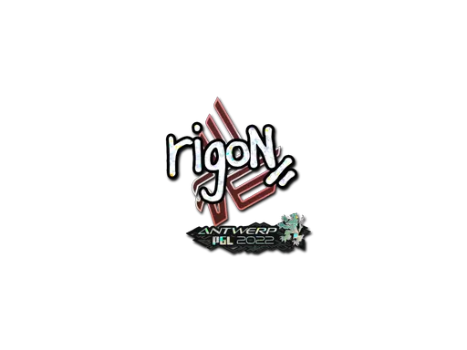 Sticker | rigoN (Glitter) | Antwerp 2022