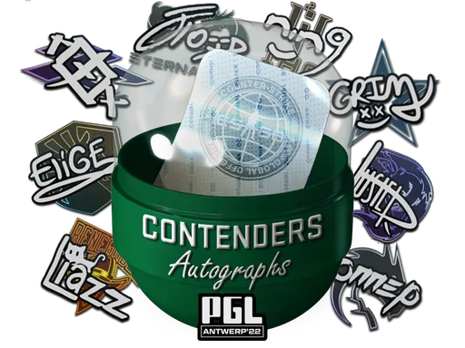 Antwerp 2022 Contenders Autograph Capsule