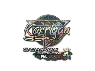 Sticker | karrigan (Holo, Champion)
