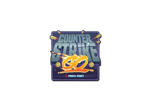 Sticker | Press Start