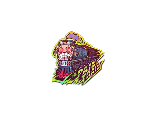 Sticker | Pain Train (Holo)