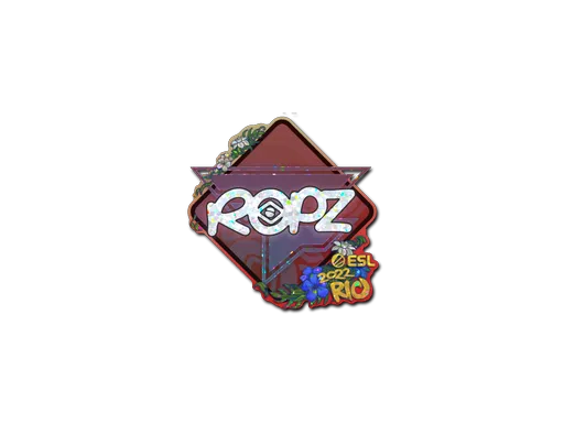 Sticker | ropz (Glitter) | Rio 2022