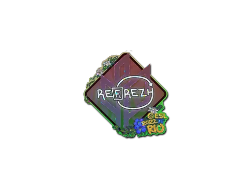 Sticker | refrezh (Glitter) | Rio 2022