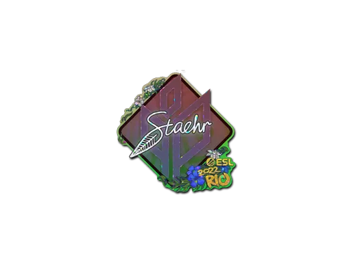 Sticker | Staehr (Glitter) | Rio 2022