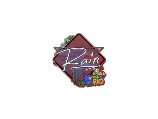 Sticker | rain (Glitter) | Rio 2022