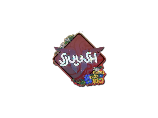 Sticker | sjuush (Glitter) | Rio 2022