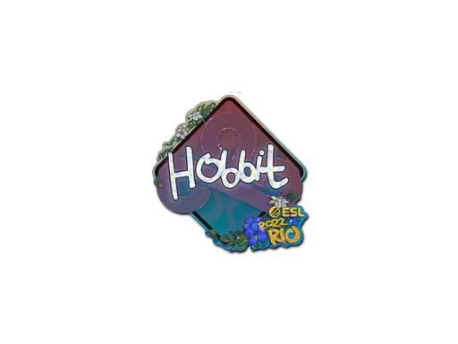 Sticker | Hobbit (Glitter) | Rio 2022