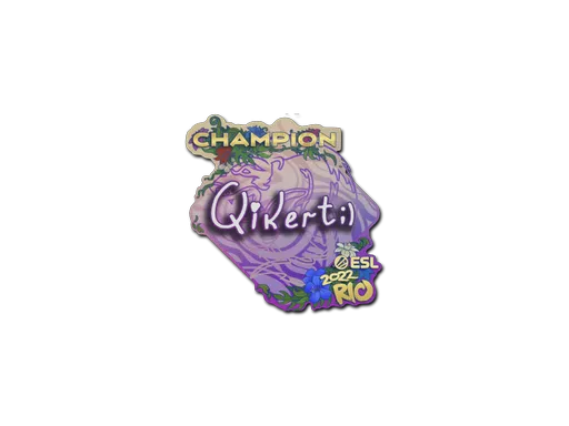 Sticker | qikert (Champion) | Rio 2022