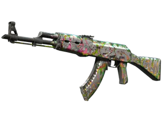 AK-47 | Head Shot (Well-Worn)