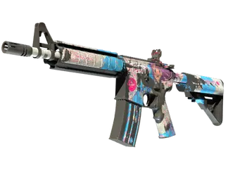 StatTrak™ M4A4 | Temukau (Battle-Scarred)