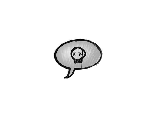 Sealed Graffiti | Death Sentence (Shark White)