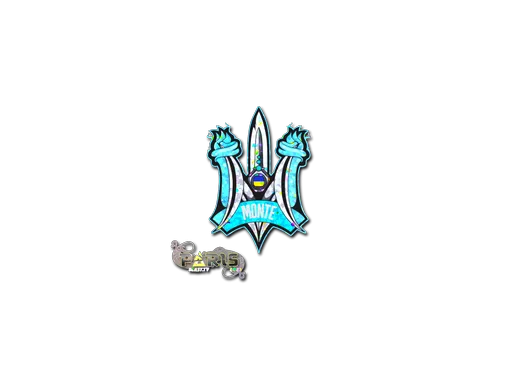 Sticker | Monte (Glitter) | Paris 2023