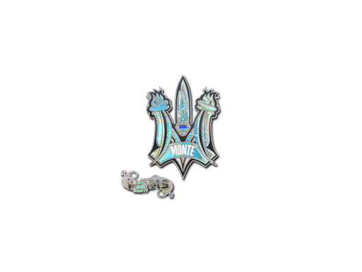 Sticker | Monte (Holo) | Paris 2023