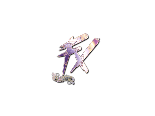 Sticker | Fluxo (Holo) | Paris 2023