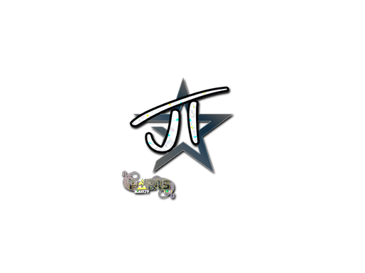 Sticker | JT (Glitter) | Paris 2023